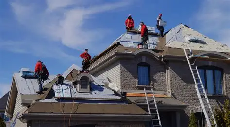 Residential roof replacement