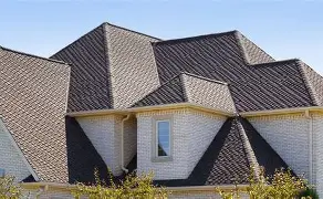House with new roof